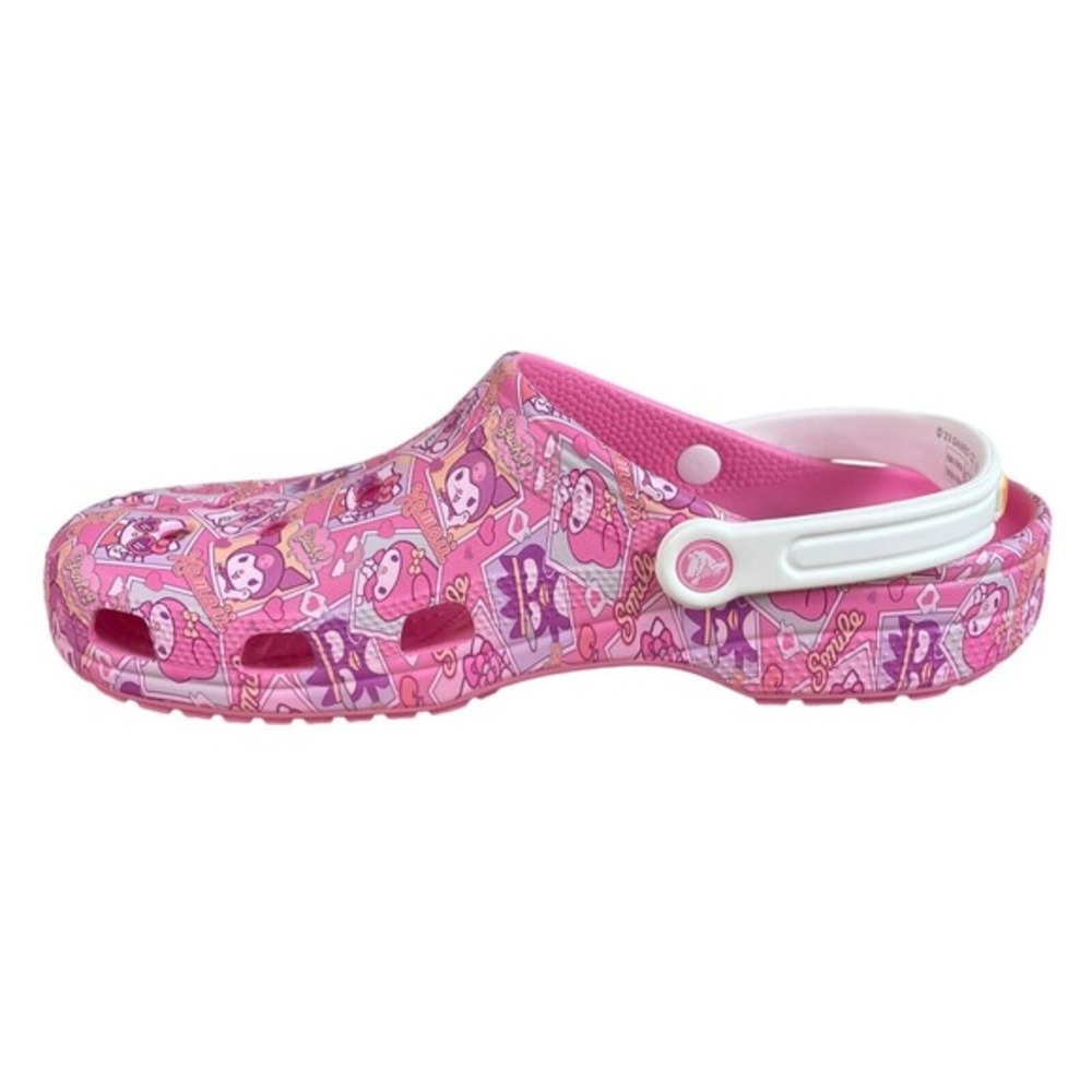 NEW Crocs Sanrio Mens Hello Kitty Clogs Shoes Size 13 Pink Slip On Cushioned - Picture 2 of 6